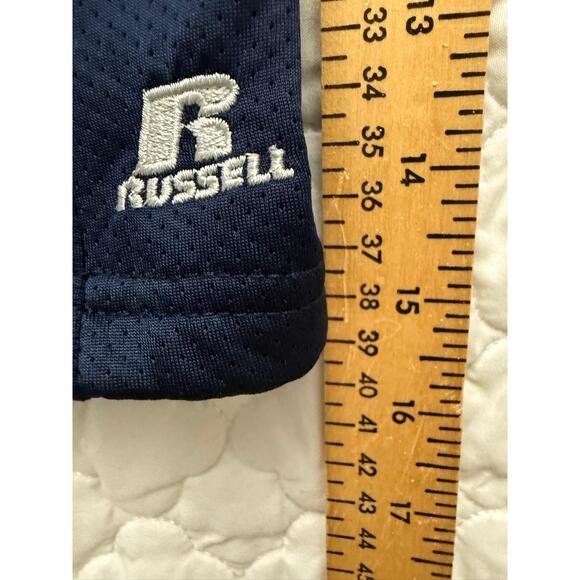 Russell Athletic Michigan Wolverines Navy Track Jacket Size Small - Picture 6 of 10